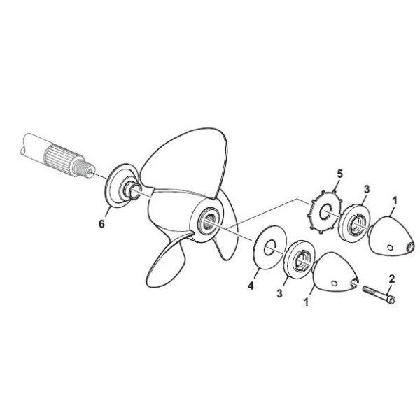 Montageschema AQ lange Nabe