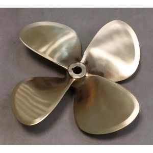 4-Blatt Wellenpropeller 13x10 RH 25mm