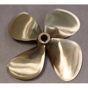 4-Blatt Wellenpropeller 13x10 RH 25mm