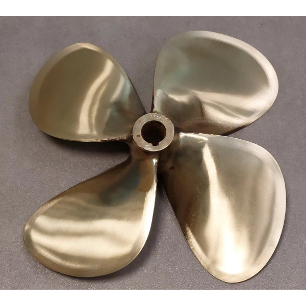 4-Blatt Wellenpropeller 13x10 RH 25mm