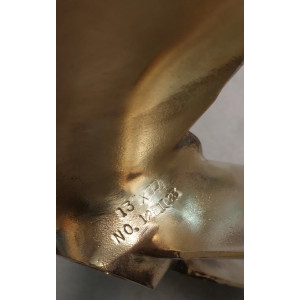 4-Blatt Wellenpropeller 13x10 RH 25mm